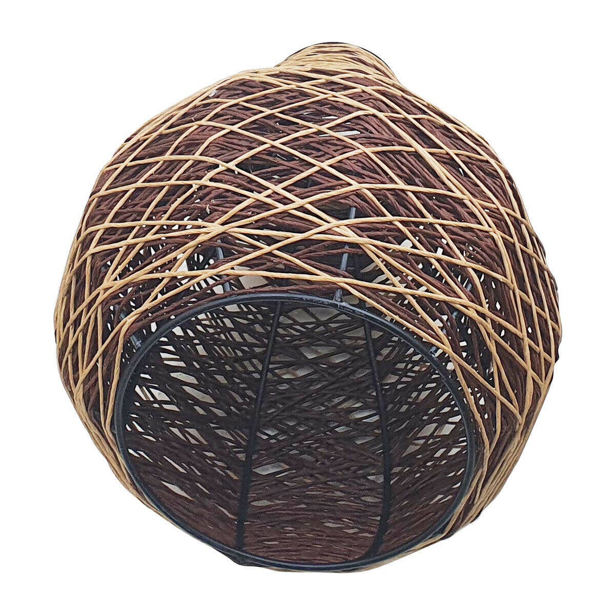 Woven brown Rattan Light shade