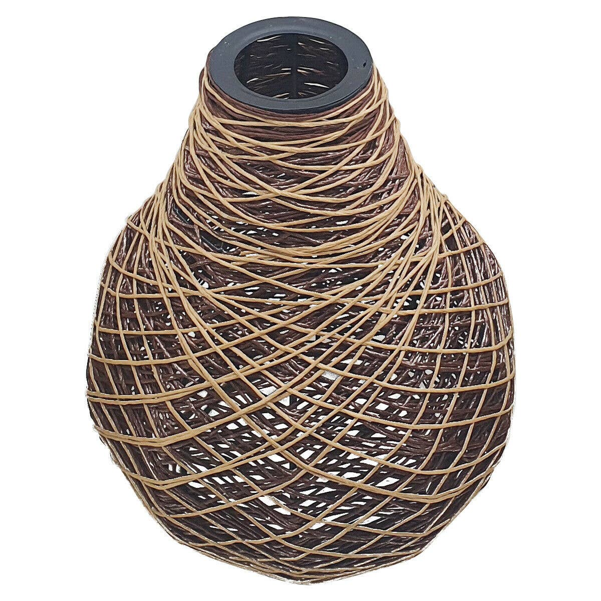 Woven brown Rattan Light shade