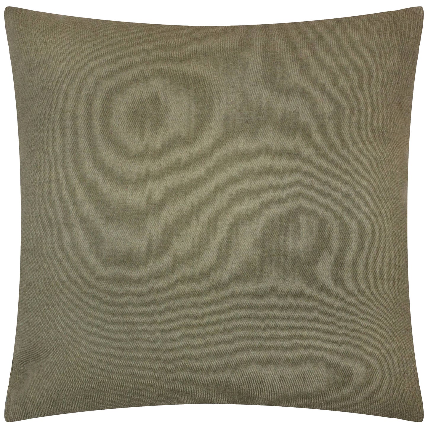 Picking Patch Embroidered Velvet Cushion cover Greenwood