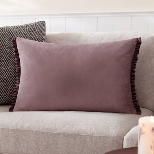 Tilly Velvet Cushion Heather/Smoke