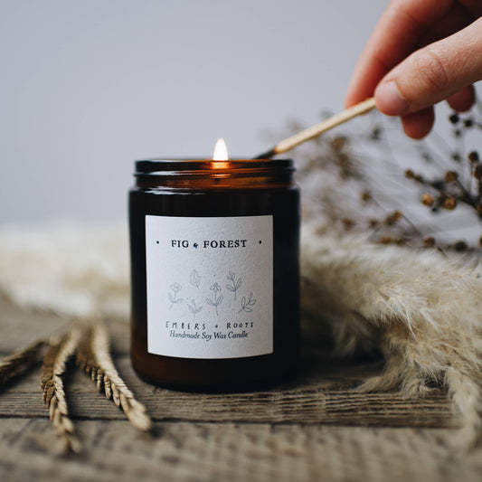 Fig & Forest Soy wax Candle